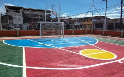 🎉 Inauguran cancha multifuncional en Alfonso López Pumarejo 🤗